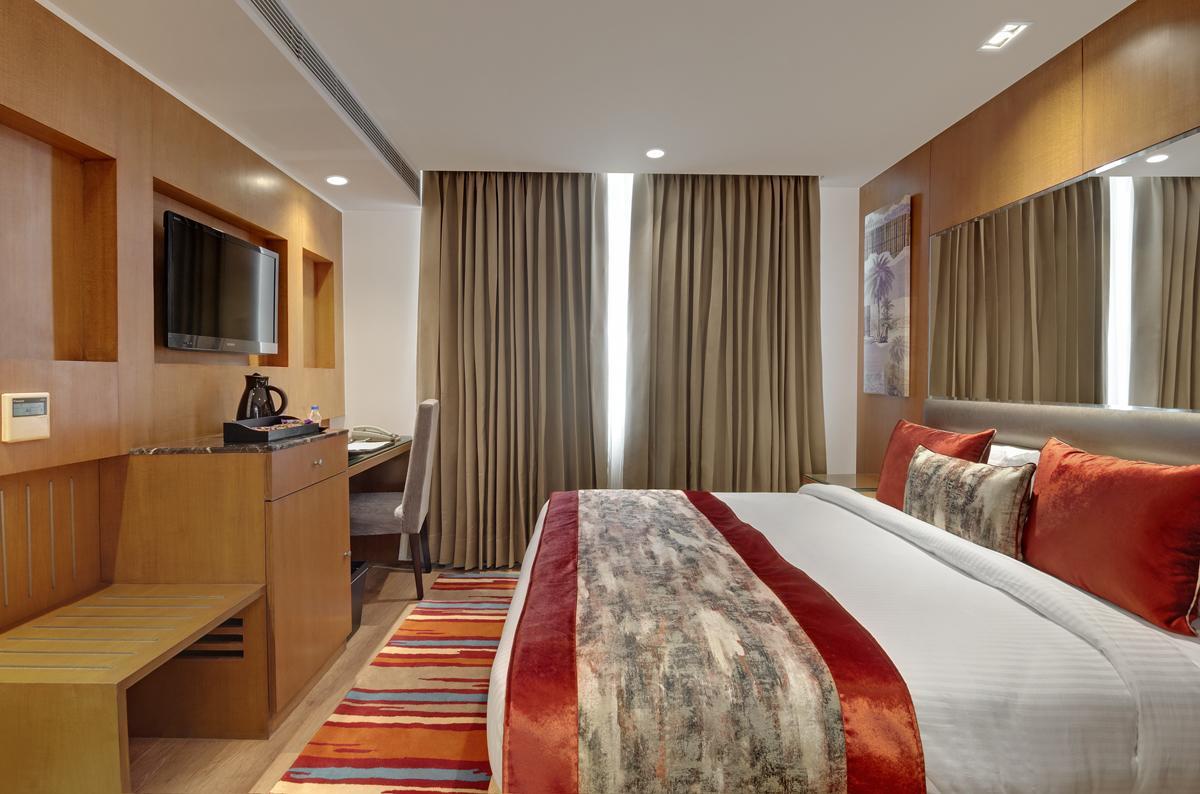 Beacon Hotel Nirman Vihar Nova Deli Exterior foto